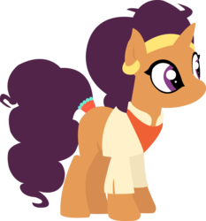 Size: 1280x1374 | Tagged: dead source, safe, artist:j89-posts, saffron masala, g4, my little pony: friendship is magic, spice up your life, female, lineless, solo