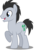 Size: 3589x5000 | Tagged: safe, artist:dashiesparkle, lucky clover, earth pony, pony, g4, male, open mouth, raised hoof, simple background, solo, stallion, transparent background, vector