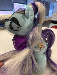 Size: 720x960 | Tagged: safe, artist:ramivic, artist:zooher-punkcloud, coloratura, earth pony, pony, g4, countess coloratura, female, irl, mare, photo, plushie, solo