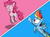 Size: 1660x1234 | Tagged: safe, artist:malphee, pinkie pie, rainbow dash, g4