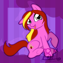 Size: 1024x1024 | Tagged: safe, artist:britishmindslave, artist:cocoamintwhimsy, oc, oc only, oc:grace falls, earth pony, pony