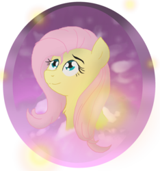 Size: 900x962 | Tagged: safe, artist:justineponyart, fluttershy, g4, bust, female, looking up, portrait, solo