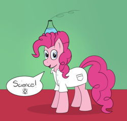 Size: 1401x1332 | Tagged: dead source, safe, artist:php47, pinkie pie, g4, pink horse daily, science