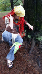 Size: 1280x2276 | Tagged: safe, tree hugger, human, g4, anime weekend atlanta, clothes, cosplay, costume, irl, irl human, photo, solo