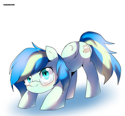 Size: 2700x2520 | Tagged: safe, artist:papibabidi, oc, oc only, pegasus, pony, glasses, high res, solo