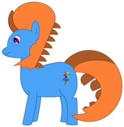 Size: 4368x4432 | Tagged: safe, artist:xdieandgox, oc, oc only, oc:nuclear twist, absurd resolution, cutie mark, full body, simple background, transparent background, vector