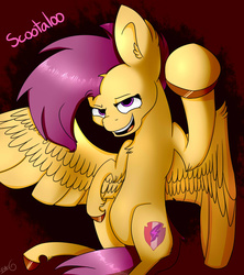 Size: 927x1043 | Tagged: safe, artist:illustrativeauthor, scootaloo, g4, cutie mark, ear fluff, female, solo, the cmc's cutie marks