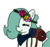 Size: 640x600 | Tagged: safe, artist:ficficponyfic, color edit, edit, oc, oc only, oc:emerald jewel, earth pony, pony, colt quest, bag, bandana, color, colored, colt, crown, cute, excited, eyes closed, flower, flower in hair, foal, hair over one eye, happy, hnnng, jewelry, male, regalia, smiling, solo, trap, weapons-grade cute