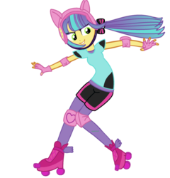 Size: 875x913 | Tagged: safe, artist:spgzminty55, pixel pizazz, equestria girls, g4, my little pony equestria girls: friendship games