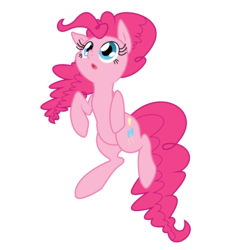 Size: 7844x8192 | Tagged: safe, artist:leadhooves, artist:mrfoxington, pinkie pie, g4, absurd resolution, cute, simple background, transparent background, vector