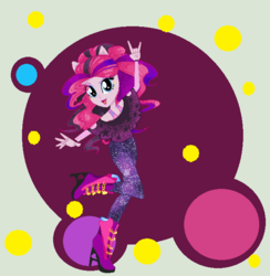 Size: 625x640 | Tagged: safe, artist:sanddy273, artist:selenaede, pinkie pie, equestria girls, g4, female, solo