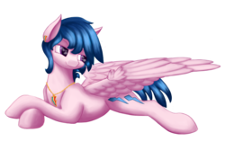 Size: 2833x1889 | Tagged: safe, artist:crystallinepone, firefly, pegasus, pony, g1, ear piercing, earring, female, jewelry, mare, necklace, piercing, solo