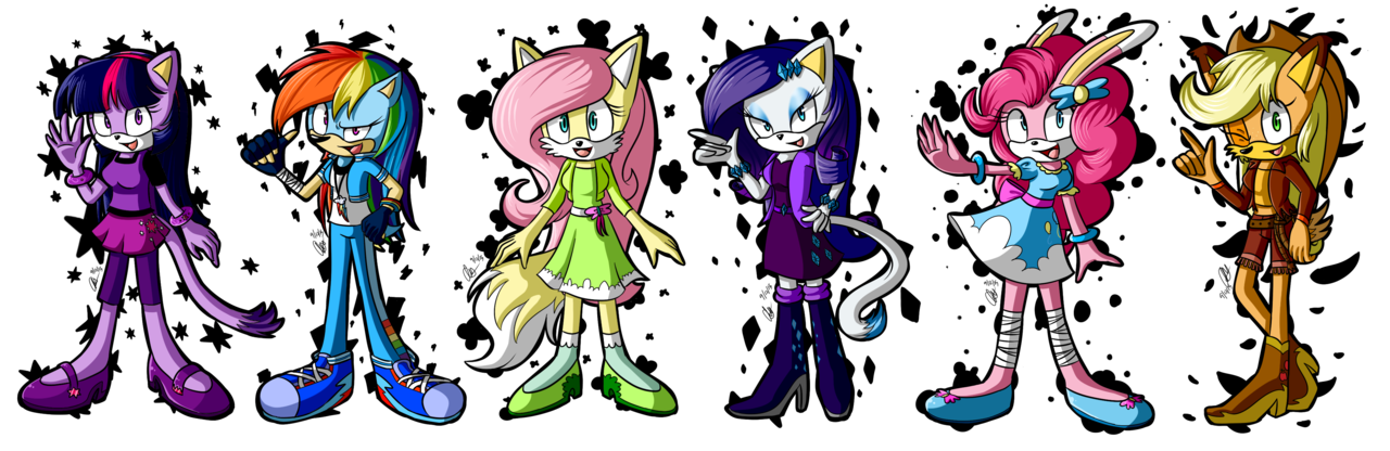 #1189538 - safe, artist:mysteryart716, applejack, fluttershy, pinkie ...