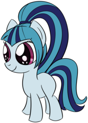 Size: 2000x2783 | Tagged: safe, artist:datapony, sonata dusk, earth pony, pony, g4, equestria girls ponified, female, filly, high res, ponified, simple background, solo, transparent background