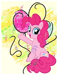 Size: 1858x2364 | Tagged: safe, artist:pinkcupcake17, pinkie pie, g4, female, solo