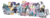 Size: 2333x842 | Tagged: safe, artist:avastindy, edit, vector edit, applejack, big macintosh, fluttershy, pinkie pie, rainbow dash, rarity, spike, twilight sparkle, zecora, earth pony, pony, robot, robot pony, zebra, g4, crossover, male, mane seven, mane six, mann vs machine, simple background, stallion, team fortress 2, transparent background, vector