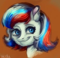 Size: 485x468 | Tagged: safe, artist:veliska, oc, oc only, pony, nation ponies, ponified, russia, solo