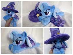 Size: 1024x768 | Tagged: safe, artist:equinepalette, trixie, pony, unicorn, g4, beanie (plushie), female, irl, mare, photo, plushie