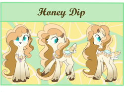 Size: 3836x2863 | Tagged: safe, artist:xsidera, oc, oc only, oc:honey dip, deer, original species, pond pony, high res, solo