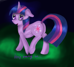 Size: 3222x2928 | Tagged: safe, artist:xcuteikinz, twilight sparkle, alicorn, pony, g4, butt, female, plot, solo, twilight sparkle (alicorn)