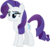 Size: 2264x2112 | Tagged: safe, artist:sketchmcreations, rarity, applejack's "day" off, g4, female, high res, inkscape, simple background, smiling, smug, solo, transparent background, vector