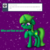 Size: 2000x2000 | Tagged: safe, artist:limedreaming, oc, oc only, oc:lime dream, pony, unicorn, collar, farmunicorn, floppy ears, fluffy, freckles, high res, pet tag, raised leg, solo, tumblr, worried