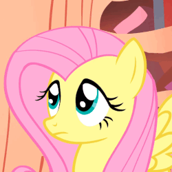 Size: 506x505 | Tagged: safe, screencap, fluttershy, pony, bridle gossip, g4, animated, cute, ear flick, female, floppy ears, i watch it for the ears, shyabetes, um