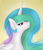 Size: 1024x1182 | Tagged: safe, artist:oosolareclipseoo, princess celestia, alicorn, pony, g4, female, portrait, profile, solo