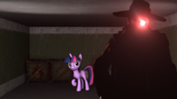 Size: 1920x1080 | Tagged: safe, artist:fd-daylight, twilight sparkle, g4, 3d, crossover, pony and mann, sniper, sniper (tf2), source filmmaker, team fortress 2