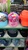 Size: 1152x2048 | Tagged: safe, artist:theshadowstone, pinkie pie, rainbow dash, rainbow dash (g3), pegasus, pony, g3, g4, generational ponidox, hat, irl, pegasus rainbow dash (g3), photo, race swap, you had one job