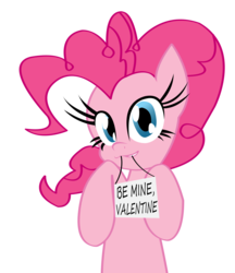 Size: 4000x4633 | Tagged: safe, artist:dualx, artist:leadhooves, pinkie pie, earth pony, pony, g4, absurd resolution, bronybait, cute, eyelashes, female, impossibly long eyelashes, solo, valentine, valentine's day