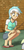 Size: 390x796 | Tagged: safe, artist:johnjoseco, derpy hooves, lyra heartstrings, human, g4, cropped, feet, heel pop, humanized, sandals, solo focus