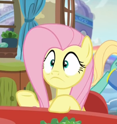 Size: 397x418 | Tagged: safe, screencap, fluttershy, pony, flutter brutter, g4, female, mare, solo