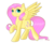 Size: 1600x1280 | Tagged: safe, artist:violyre, fluttershy, pegasus, pony, g4, female, simple background, solo, transparent background