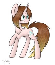Size: 1024x1207 | Tagged: safe, artist:despotshy, oc, oc only, pony, unicorn, art trade, simple background, solo, transparent background