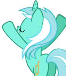 Size: 10000x11613 | Tagged: artist needed, source needed, safe, lyra heartstrings, pony, fall weather friends, g4, absurd resolution, butt, female, plot, simple background, solo, stretching, transparent background, vector