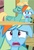 Size: 933x1391 | Tagged: safe, screencap, rainbow dash, zephyr breeze, pegasus, pony, flutter brutter, g4, my little pony: friendship is magic, bad touch, female, floppy ears, forced shipping, male, mare, meme, personal space invasion, rainbow dash is best facemaker, stallion, uncomfortable