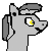 Size: 100x100 | Tagged: safe, artist:over4000, oc, oc only, oc:silver saddles, pixel art, solo