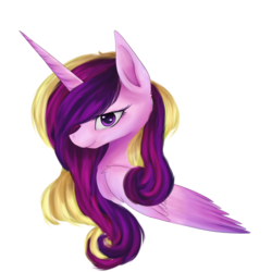 Size: 1024x1024 | Tagged: safe, artist:rubyblossomva, princess cadance, g4, female, solo