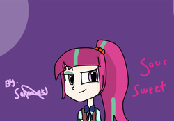 Size: 644x447 | Tagged: safe, artist:pegithebirdfenix, sour sweet, equestria girls, g4, my little pony equestria girls: friendship games