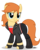 Size: 3200x4000 | Tagged: safe, artist:a4r91n, oc, oc only, oc:home sweet, earth pony, pony, action pose, boots, clothes, fingerless gloves, gloves, jacket, necklace, simple background, solo, transparent background, vector