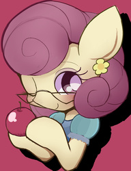 Size: 1113x1448 | Tagged: safe, artist:ccc, posey shy, pegasus, pony, flutter brutter, g4, female, glasses, mare, solo