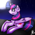 Size: 2500x2500 | Tagged: safe, artist:hurricanestarpegasus, twilight sparkle, alicorn, pony, g4, female, high res, night, signature, solo, twilight sparkle (alicorn)