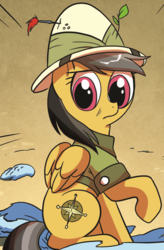 Size: 430x657 | Tagged: safe, idw, daring do, g4, spoiler:comic, female, solo