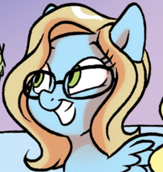 Size: 340x359 | Tagged: safe, idw, friends forever, spoiler:comic, spoiler:comicff18, katie cook, ponified