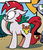 Size: 162x188 | Tagged: safe, idw, anger drop, leadwing, spoiler:comic, alice price, andy price, ponified