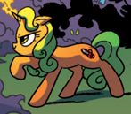 Size: 147x129 | Tagged: safe, idw, ember sword, spoiler:comic, ponified, seanan mcguire