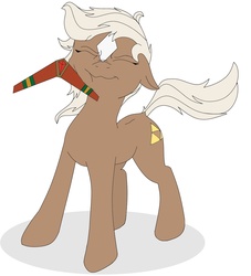 Size: 1480x1632 | Tagged: artist needed, safe, earth pony, pony, boomerang, epona, fail, female, mare, ponified, ponified animal photo, solo, the legend of zelda