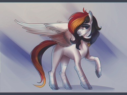Size: 1024x768 | Tagged: safe, artist:orfartina, oc, oc only, pegasus, pony, solo