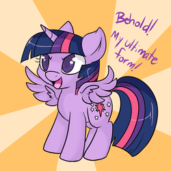 Size: 850x850 | Tagged: safe, artist:lustrous-dreams, twilight sparkle, alicorn, pony, g4, female, filly, filly twilight sparkle, solo, twilight sparkle (alicorn)